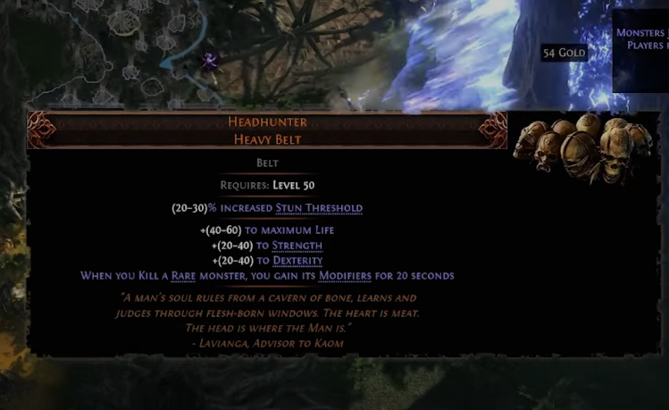 where to get poe 2 heavy belt